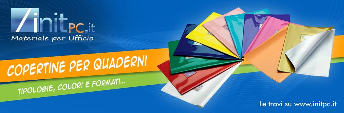 Copertine per libri e quaderni: tipologie, spessori e formati