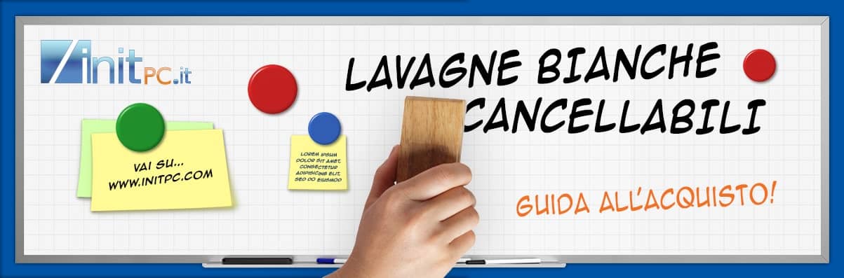 Lavagne per l'ufficio: guida alla scelta tra magnetiche, mobili, portablocchi e vetro