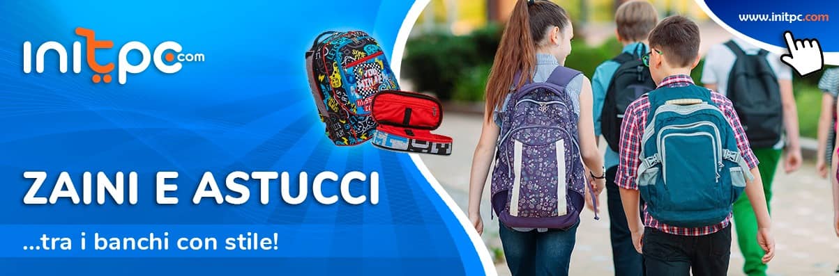 Zaini e astucci per la scuola: come scegliere per età, peso e uso