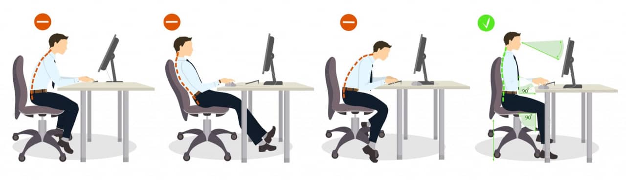 Postazione di lavoro ergonomica: le misure e cosa dice la norma