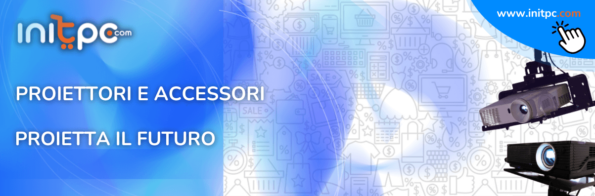 Proiettori e accessori per l'ufficio: come scegliere videoproiettore, schermo, supporto e cavi