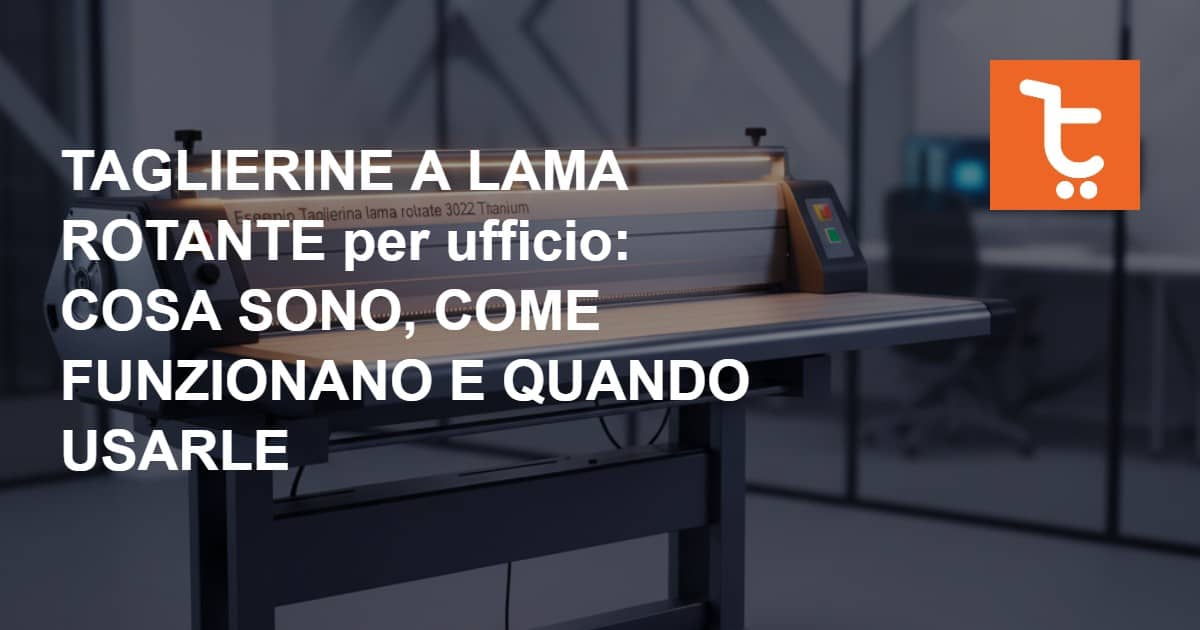 Taglierine a lama rotante: cosa sono, come funzionano e quando usarle