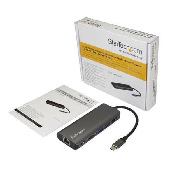 Adattatori USB-C multiporta da viaggio: HDMI, LAN, lettore SD in uno