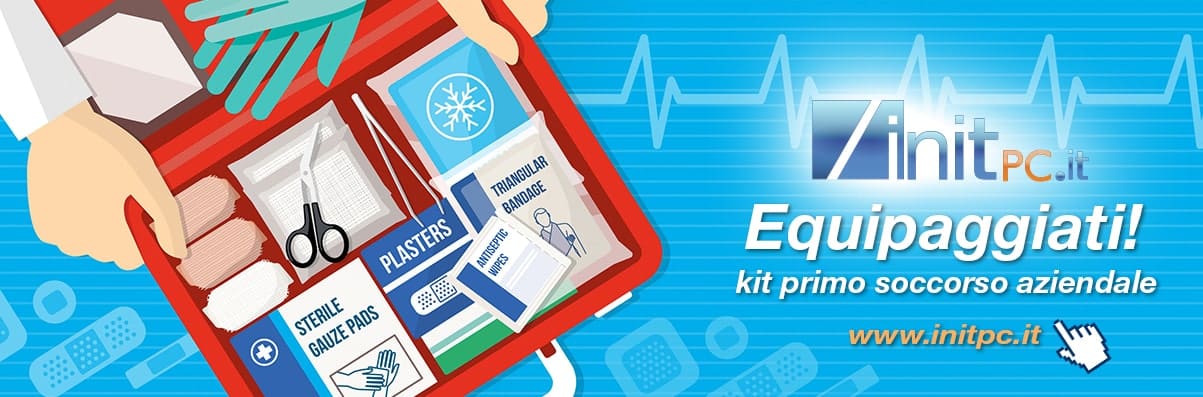 Kit primo soccorso in azienda