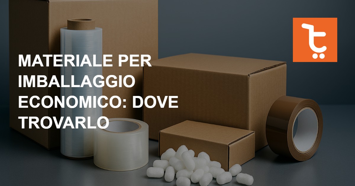 Materiale per imballaggio economico: dove trovarlo