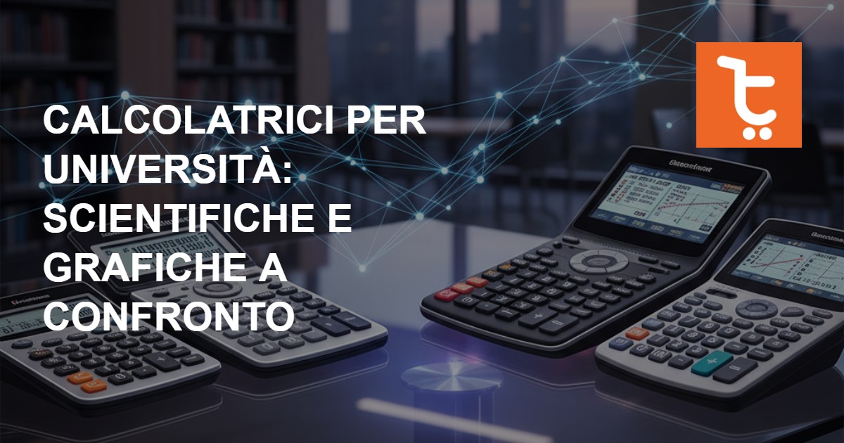 Calcolatrici per università: scientifiche e grafiche a confronto
