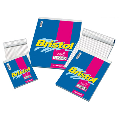 Blocco Notes Bristol Fg 60 A5 5m Blasetti 1028 8007758012196