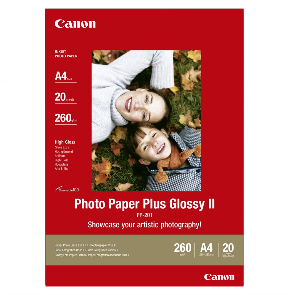 Pp 201 Carta Fotografica Photo Canon Supplies Media 2311b019 4960999537269
