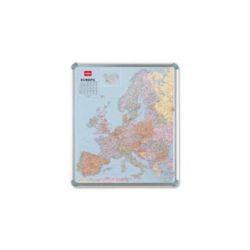 Carta Geografica Europea Magnetica 95x111cm Nobo