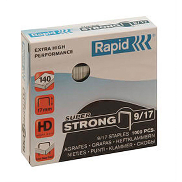 Punti Rapid Super Strong 9 17 Pz 1 000 Rapid 24871600 7313469009174