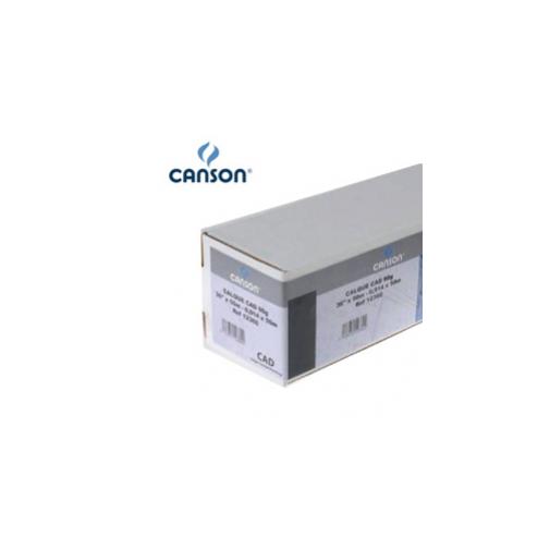 Carta Inkjet Plotter 610mm 24 X 50mt 90 95gr Lucida Cad Canson 200012359 3148958123598