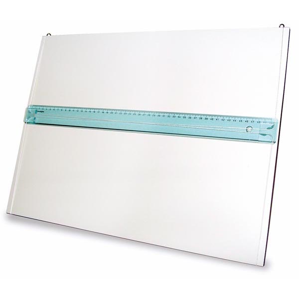 Tavola disegno 40x53cm con leggio e riga arda 8003438014153