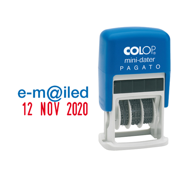 Timbro datario colop s160/l1, 4mm, autoinchiostrante 9004362336693