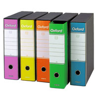  registratore oxford protocollo dorso 8 cm verde chiaro 8004157785607