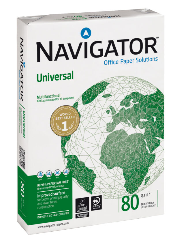 Carta Navigator Universal A4 80gr 500fg 252x80b021297 5602024006102