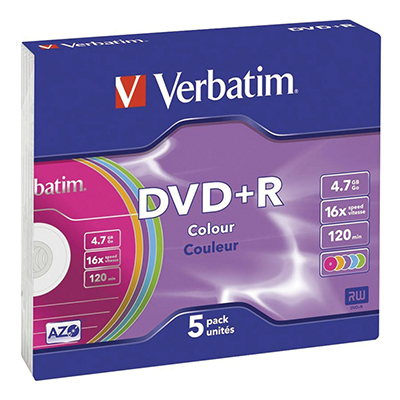 Dvd R 16x Verbatim 4 7 Gb Verbatim 43515 0023942434979