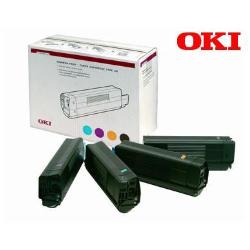 Cartuccia toner nero per stampanti Oki, marchio ufficiale, capienza 8K, compatibile con modelli C810 e C830. 5031713043546 | initpc.it
