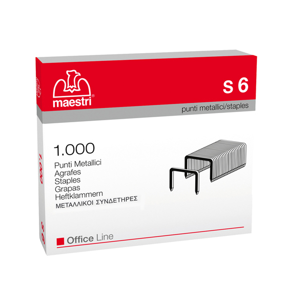 Scatola 1000 Punti S6 23 6 in Acciaio Ro Ma 1005400 8005231054008