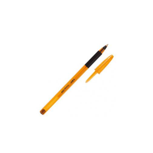 Scatola 20 Penne Sfera Orange Grip Rosso 0 8mm Bic