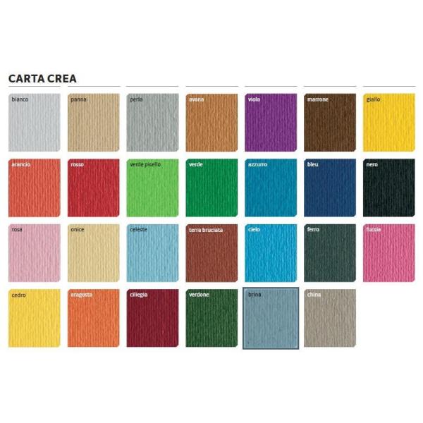 Carta per creare, Fabriano Elle Erre, formato 35x50 cm, contenitore da 10 pezzi, colore azzurro, peso netto 220 g, codice prodotto BL10CARTACREA. 8001348127659 | initpc.it