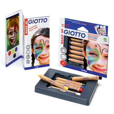 Giotto Make Up 6 Matite Cosmetiche Mina da 6 25mm 470200 8000825470202