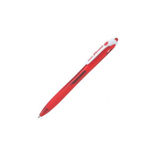 Penna Sfera Scatto Rexgrip Begreen 0 7mm Rosso Pilot Confezione da 10 Pezzi