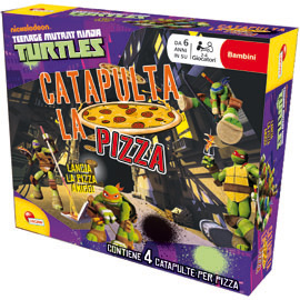 Giochi di Societa Ninja Turtles Catapulta la Pizza