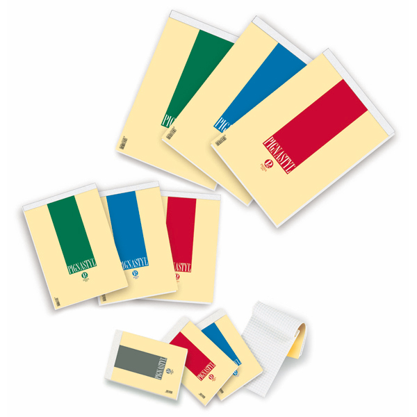 Blocchi da disegno per bambini, set di 20 pezzi in stile pignastyl, formato A4, materiale leggero e facile da trasportare, adatto a tutte le età 8005235421462 | initpc.it