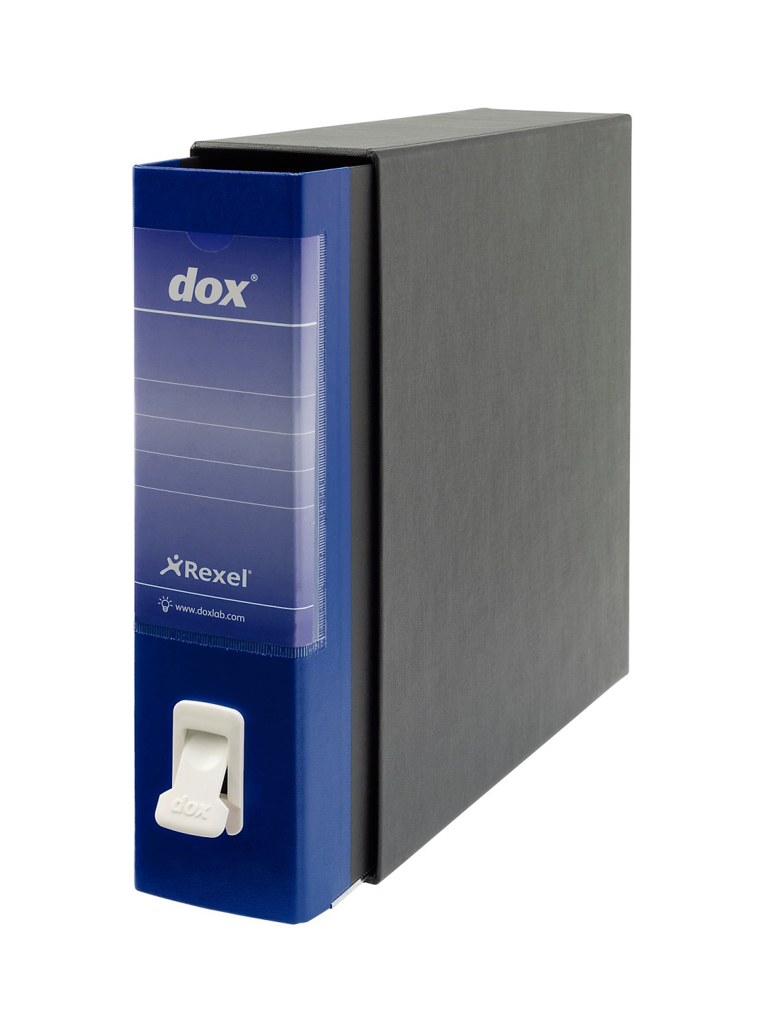 Registratore New Dox 1 Blu Dorso 8cm F To Commerciale Esselte D26104 8004389087050