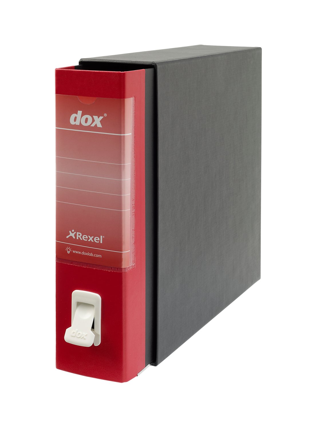 Registratore New Dox 1 Rosso Dorso 8cm F To Commerciale Esselte D26111 8004389086930