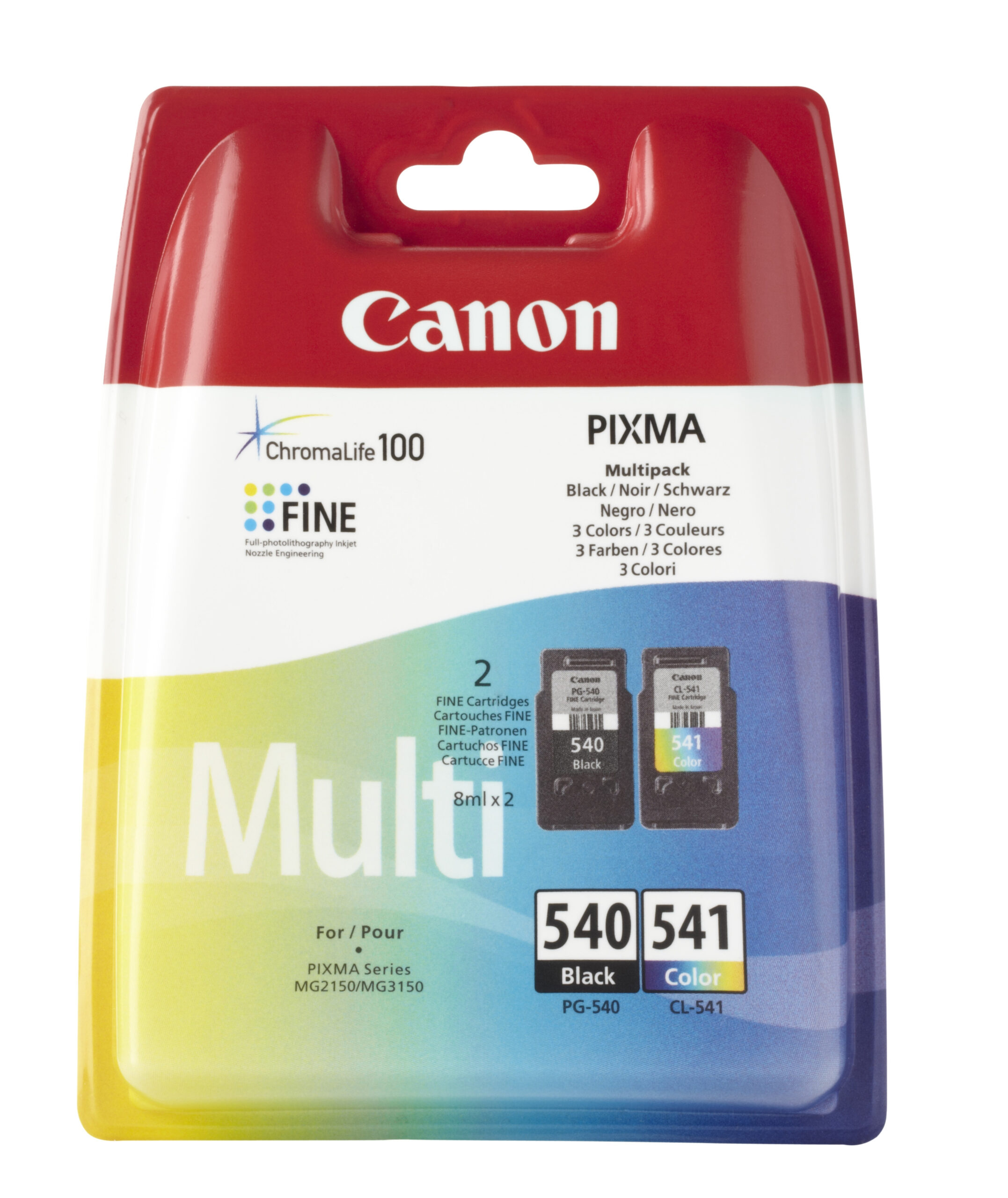 Pg 540 Cl 541 Multipack Canon Supplies Ink Hv 5225b006 8714574572628