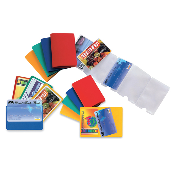 5 Buste Porta Card 2 Color a 2 Tasche 5 8x8 7cm Assort 48421290 8004972019406