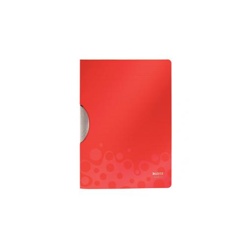 Cartellina con Molla Color Clip Rosso Bebop Leitz