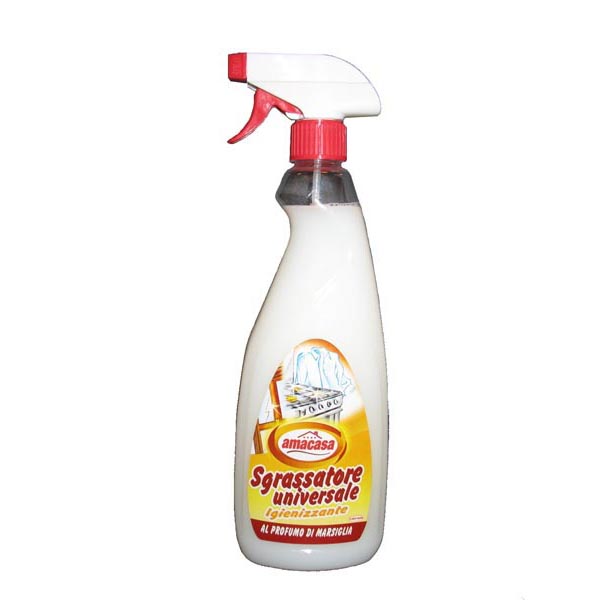 Detergente Sgrassatore Universale Marsiglia 750ml Amacasa 8l Sgma 8004393000588