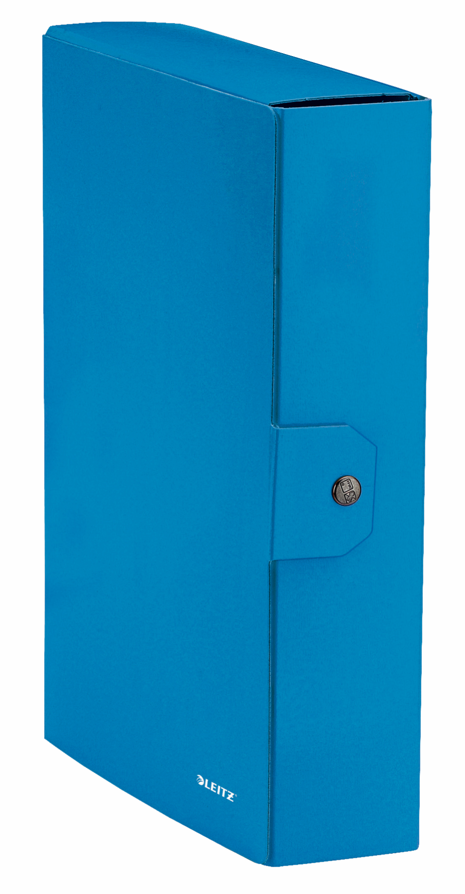 Portaprogetti Wow D 8 con Bottone Azzurro Metallizzato Leitz 39670036 4002432395682