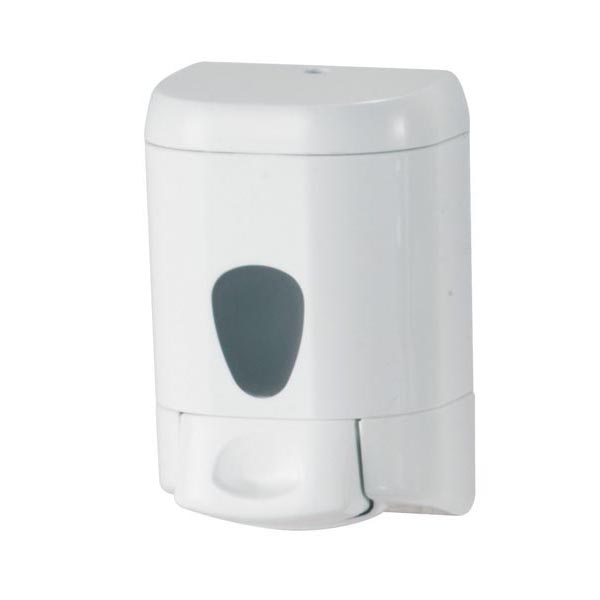 Dispenser a Muro 0 55lt Bianco per Sapone Liquido Plus Mar Plast A77511win 8020090015595