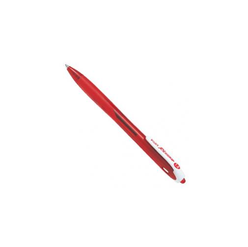 Penna Sfera Scatto Rexgrip Begreen 1 6mm Rosso Pilot Confezione da 10 Pezzi