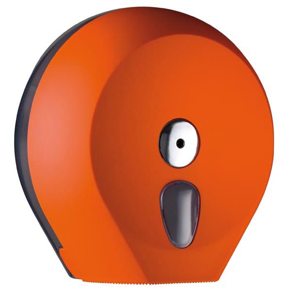 Dispenser Carta Igienica Midi Jumbo 23cm Orange Soft Touch A75610ar 8020090037757