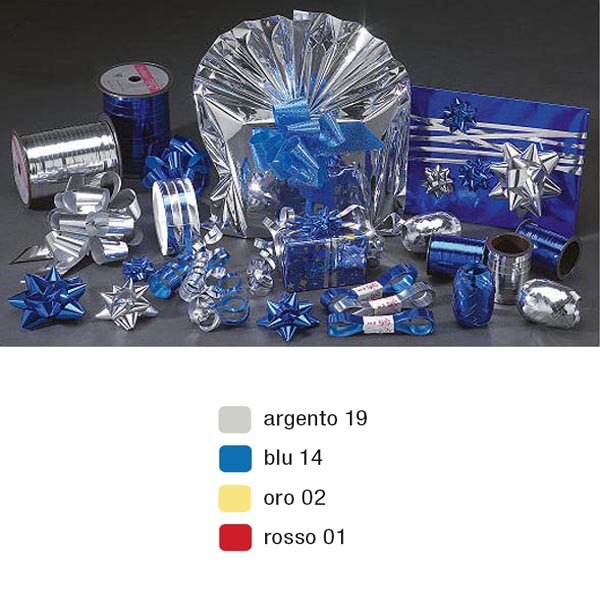 Rocca Nastro Reflex Metal 5mmx100mt Argento 19 Bolis 65010521019 8001565156623