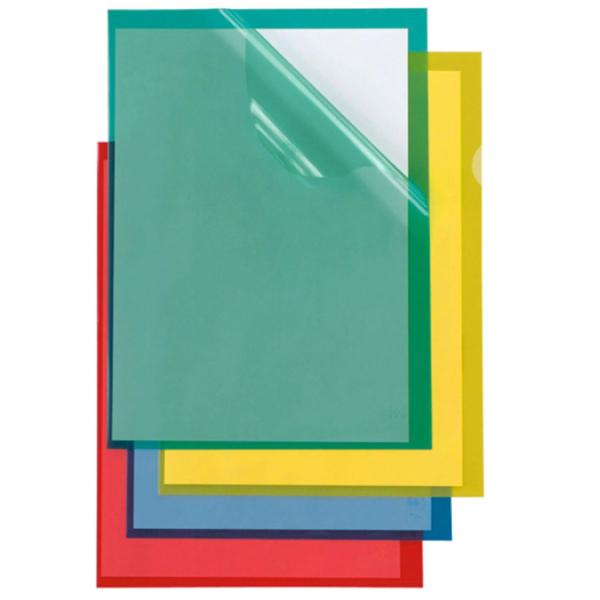 Cartelline in polipropilene con buccia rossa, formato A4, alta qualità e resistenza, con sei rotoli per polo, 150 colori disponibili, alto spessore per una maggiore durata, confezione da 25 pezzi, codice articolo 66232212 prodotto della marca Sei Rota. 8004972023960 | initpc.it