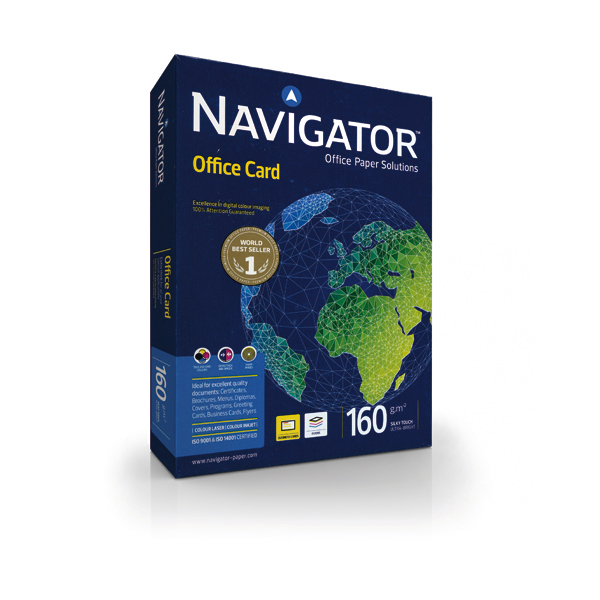 Carta Navigator Office Card A4 160gr 250fg 210x297mm 02 A4 160 Nav 5602024381377
