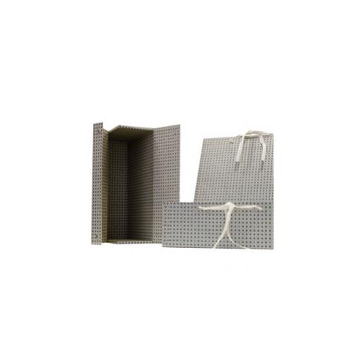 Scatola Archivio in Legno Universale C Fettuccia 38x27cm Dorso 12