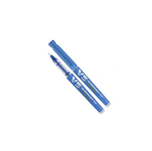 Roller Hi Tecpoint V5 Ricaricabile Blu Begreen Pilot Confezione da 10 Pezzi