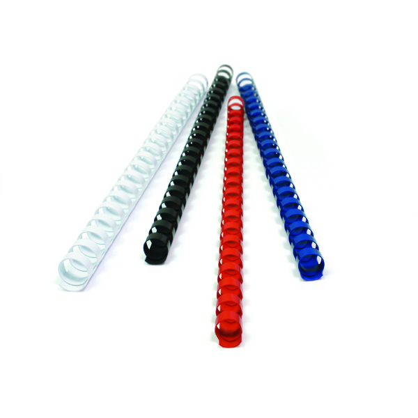 Dorsi plastici 21 anelli rosso 38mm 8025133034106