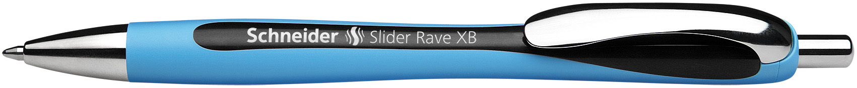 Penna a sfera schneider slider rave viscoglide nero xb grande 4004675080028