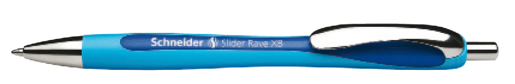 Penna a Sfera a Scatto Slider Rave Xb Blu Schneider P132503 4004675080080