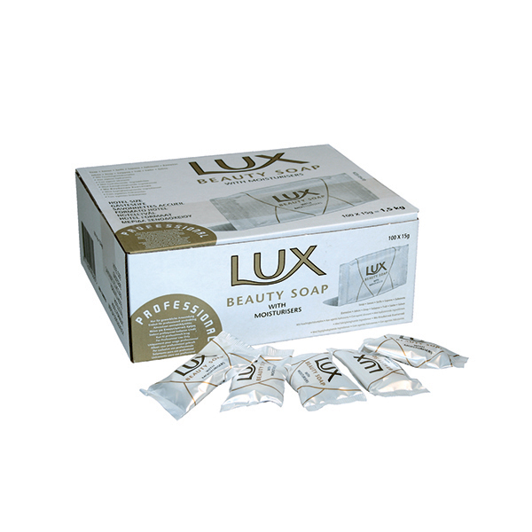 100 Minisaponette 15gr Lux Hotel Beauty Soap 7508515 8711202990625
