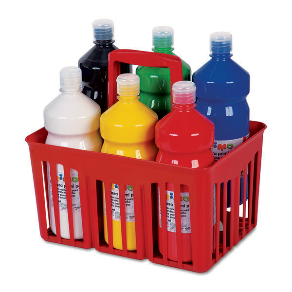 Cesta 6 Tempera Pronta 1lt Colori Assortiti Primo 210br6 8006919912108