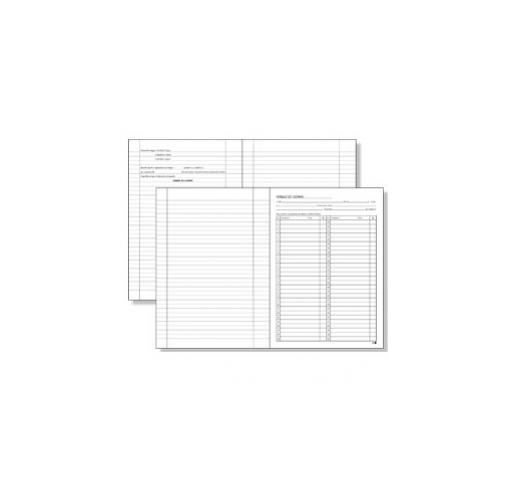 Registro Verbali Assemblea Condominio 50pag 210x297mm Art 1007 Bm