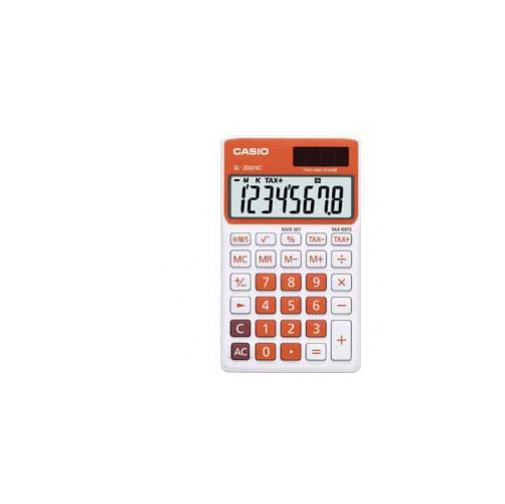 Calcolatrice Tascabile Sl 300nc Arancio Casio